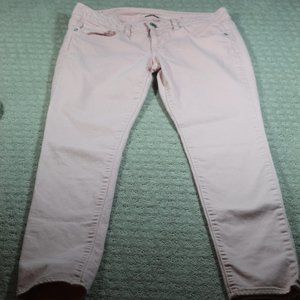 American Eagle Outfitters Size 6 Pink Stretch Skinny Jeans